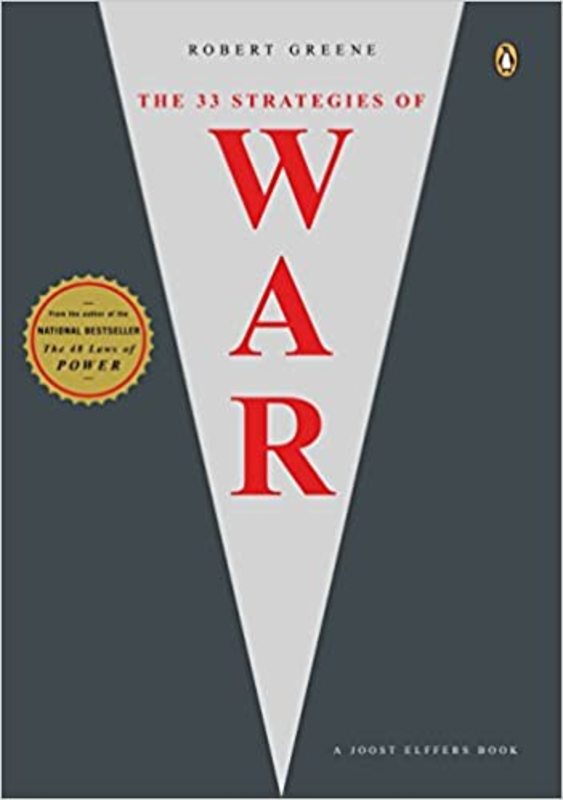 Book cover for "The 33 Strategies of War"