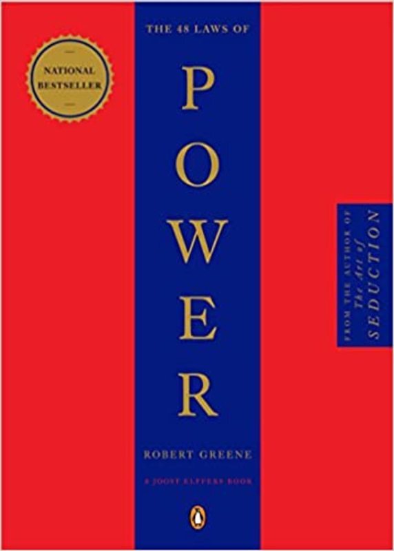 Book cover for "The 48 Laws of Power" by Robert Greene