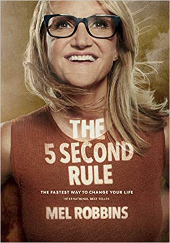 Book cover for "The 5 Second Rule" by Mel Robbins