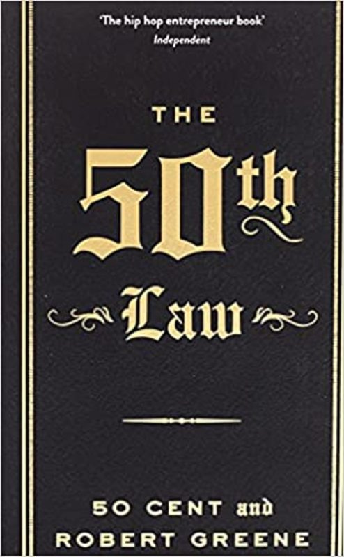Book cover for "The 50th Law"