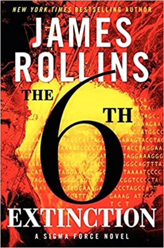 Book cover for "The 6th Extinction" by James Rollins