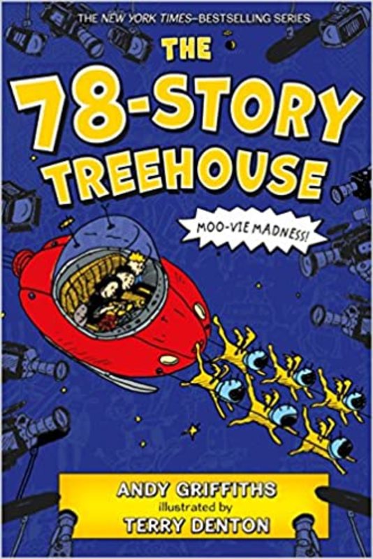 Book cover for "The 78-Story Treehouse" by Andy Griffiths