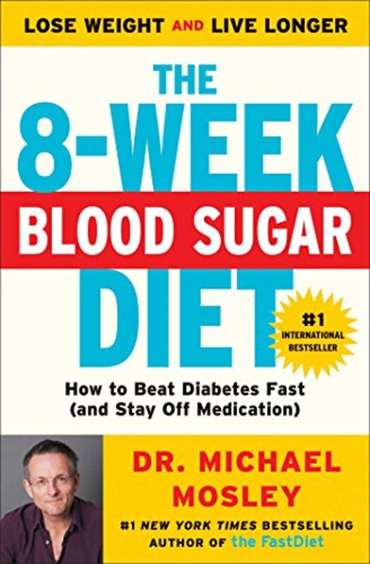 Book cover for "The 8-Week Blood Sugar Diet" by Michael Mosley