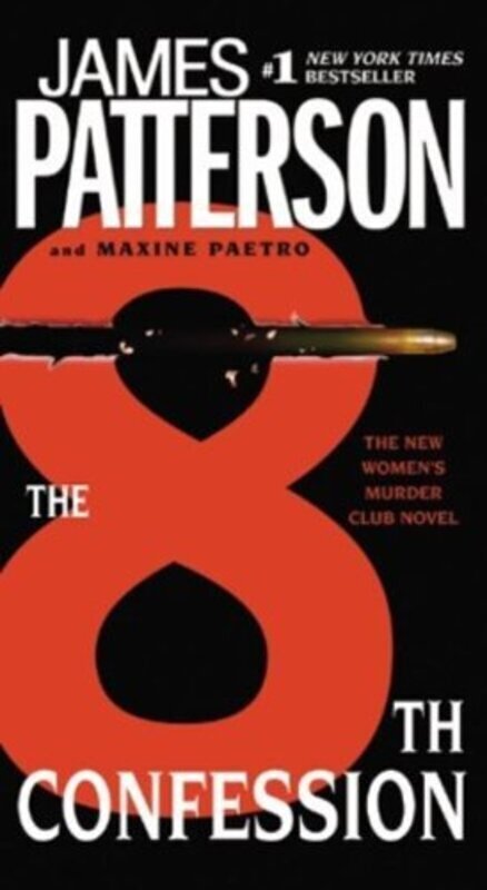 Book cover for "The 8th Confession" by Maxine Paetro