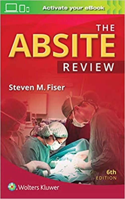 Book cover for "The ABSITE Review" by Steven M. Fiser