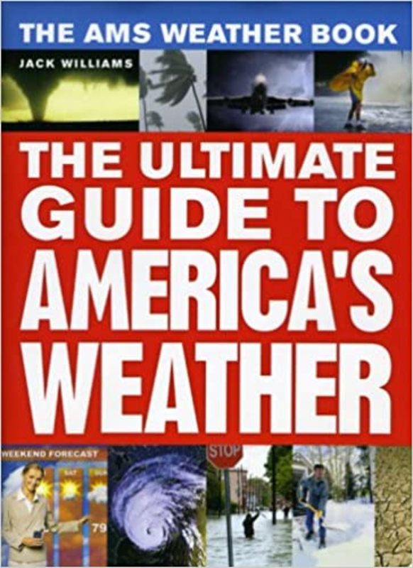 Book cover for "The AMS Weather Book" by Jack Williams