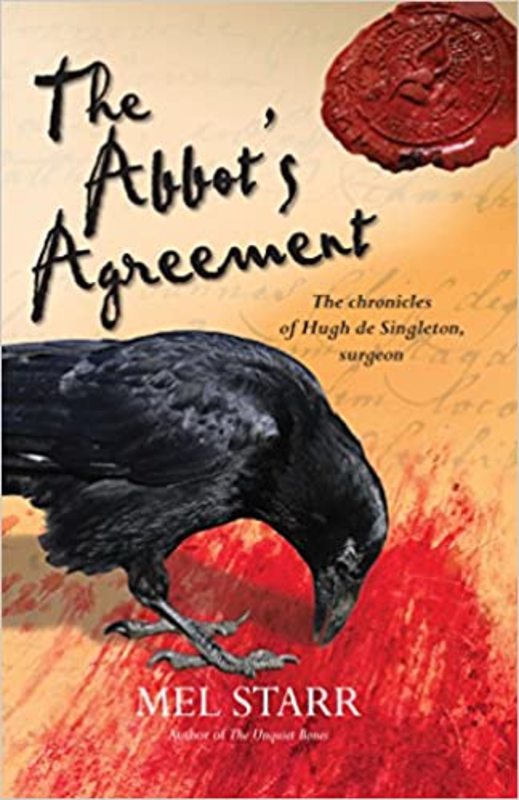 Book cover for "The Abbot's Agreement" by Mel Starr