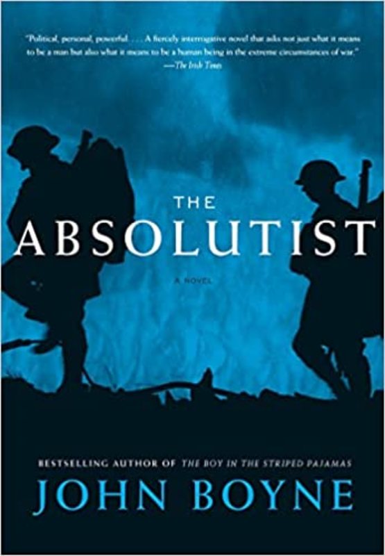 Book cover for "The Absolutist" by John Boyne