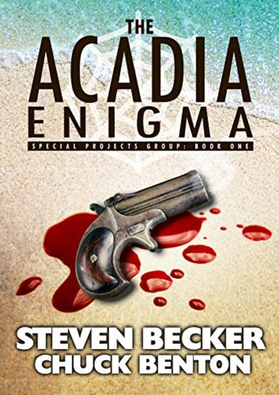 Book cover for "The Acadia Enigma" by Steven Becker