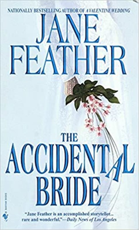 Book cover for "The Accidental Bride" by Jane Feather