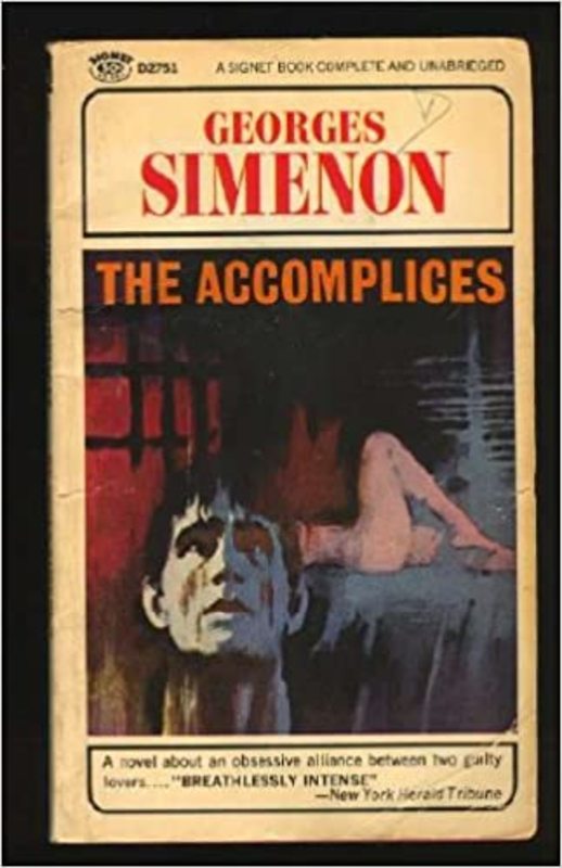 Book cover for "The Accomplices" by Georges Simenon