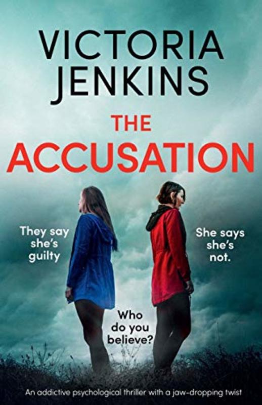 Book cover for "The Accusation" by Victoria Jenkins