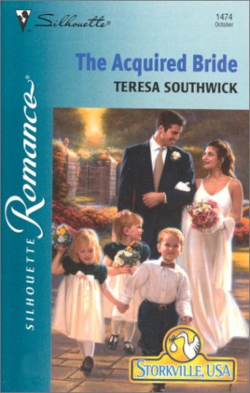 Book cover for "The Acquired Bride" by Teresa Southwick