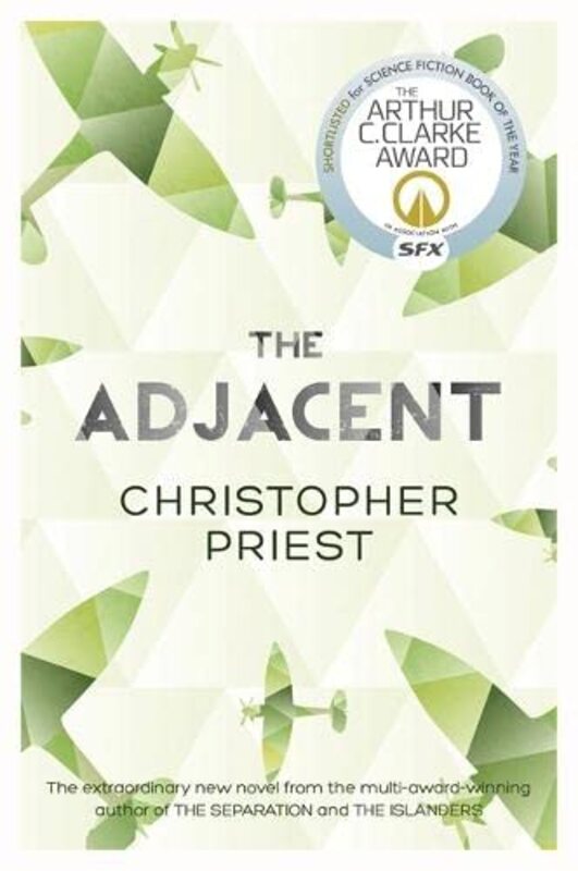 Book cover for "The Adjacent" by Christopher Priest