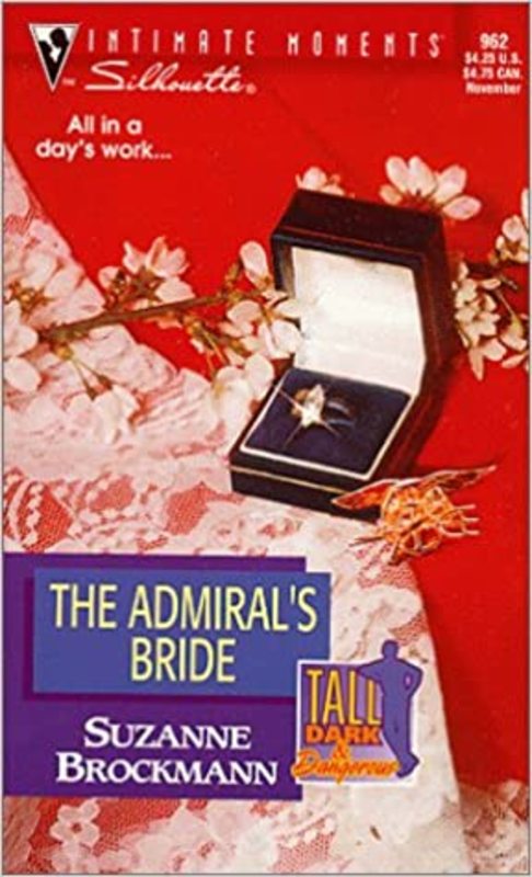 Book cover for "The Admiral's Bride" by Suzanne Brockmann