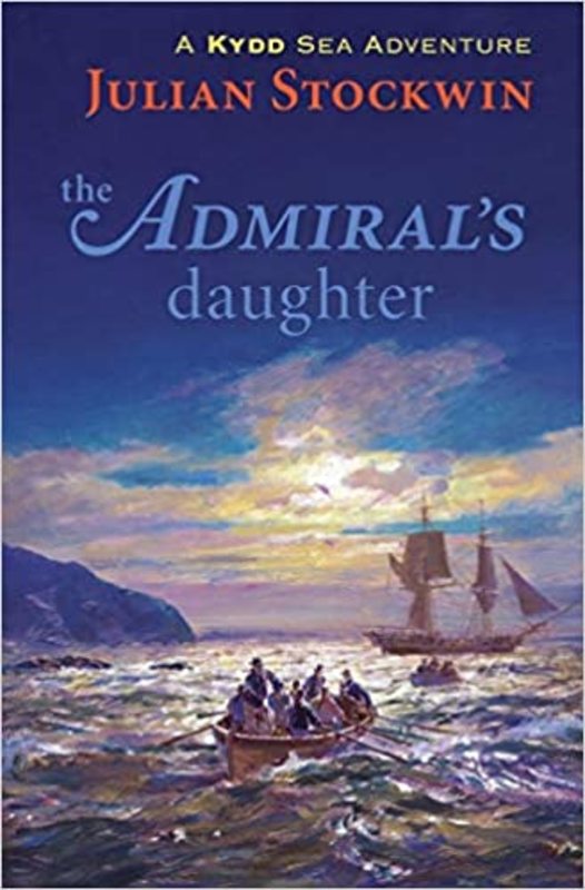 Book cover for "The Admiral's Daughter" by Julian Stockwin