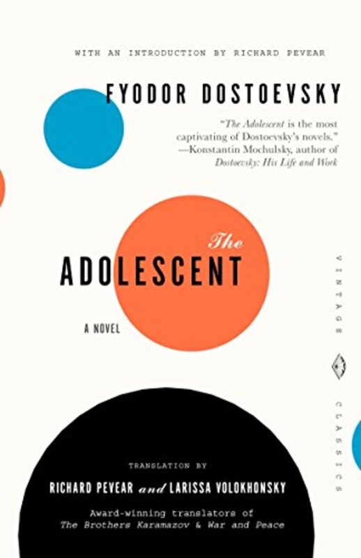 Book cover for "The Adolescent / Raw Youth" by Fyodor Dostoevsky