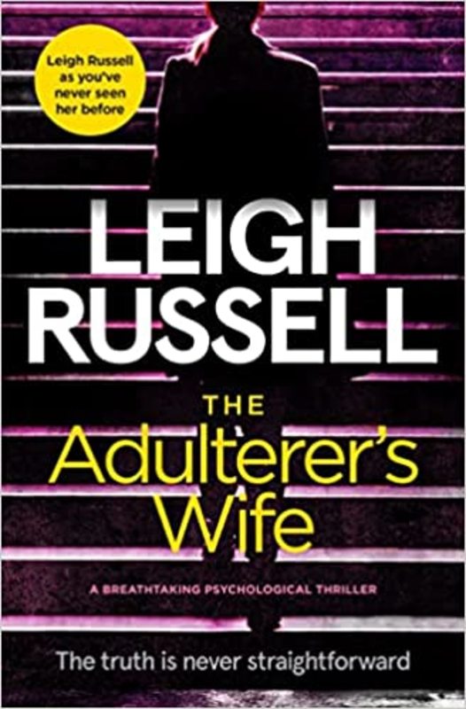 Book cover for "The Adulterer's Wife" by Leigh Russell
