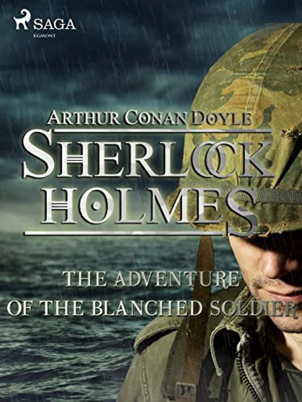 Book cover for "The Adventure of the Blanched Soldier" by Arthur Conan Doyle