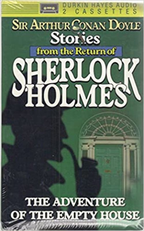 Book cover for "The Adventure of the Empty House" by Arthur Conan Doyle