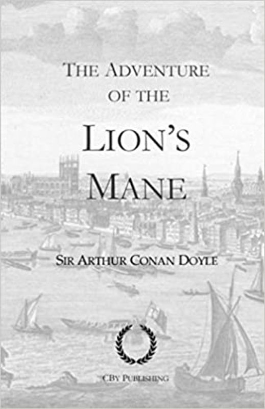 Book cover for "The Adventure of the Lion's Mane" by Arthur Conan Doyle