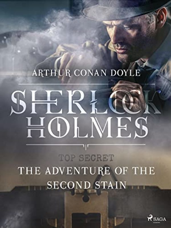 Book cover for "The Adventure of the Second Stain" by Arthur Conan Doyle