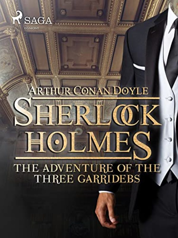 Book cover for "The Adventure of the Three Garridebs" by Arthur Conan Doyle
