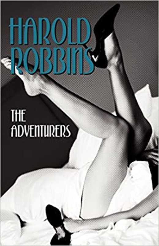 Book cover for "The Adventurers" by Harold Robbins