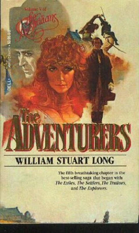Book cover for "The Adventurers" by Vivian VA Stuart