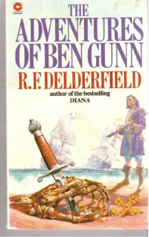Book cover for "The Adventures of Ben Gunn" by RF Delderfield