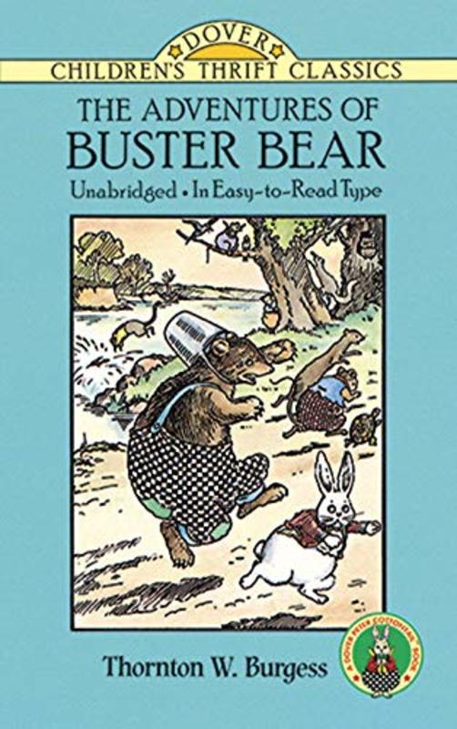 Book cover for "The Adventures of Buster Bear" by Thornton W Burgess