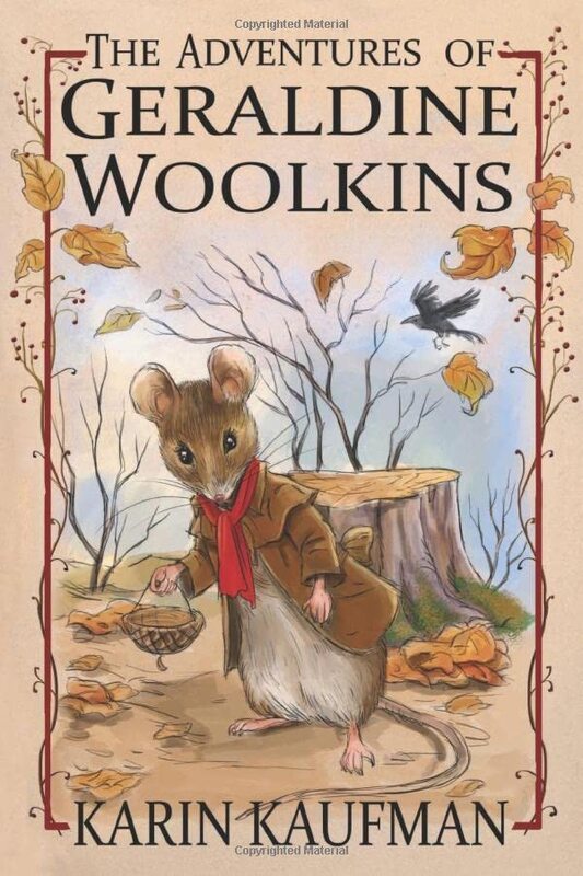 Book cover for "The Adventures of Geraldine Woolkins" by Karin Kaufman
