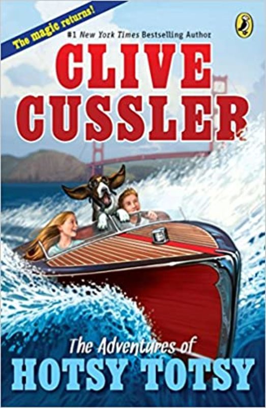 Book cover for "The Adventures of Hotsy Totsy" by Clive Cussler