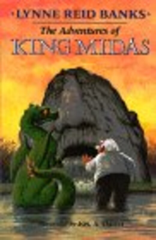 Book cover for "The Adventures of King Midas" by Lynne Reid Banks