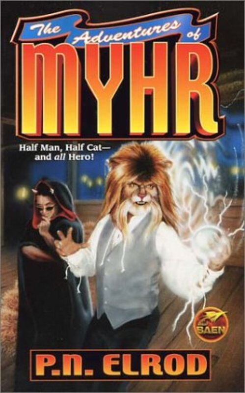 Book cover for "The Adventures of Myhr" by PN Elrod