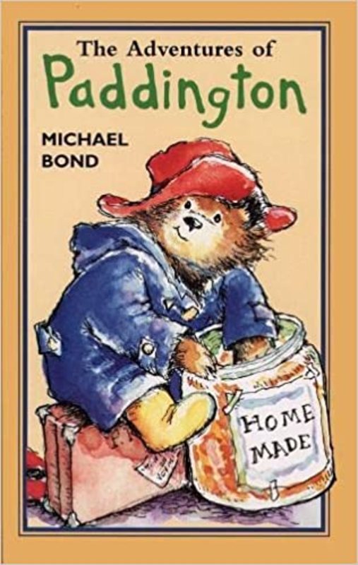 Book cover for "The Adventures of Paddington" by Michael Bond