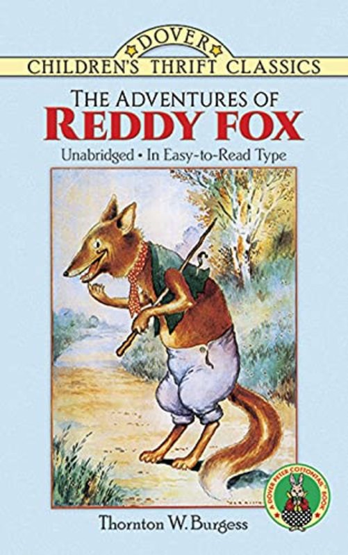 Book cover for "The Adventures of Reddy Fox" by Thornton W Burgess