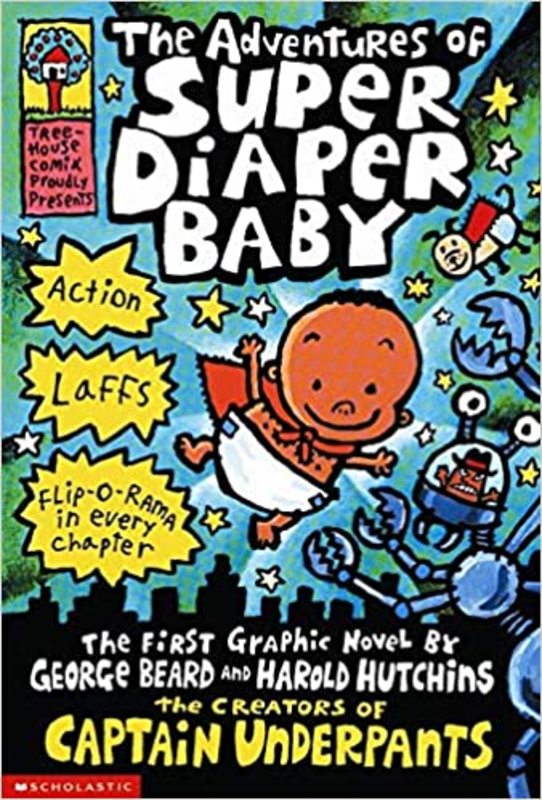 Super Diaper Baby book cover