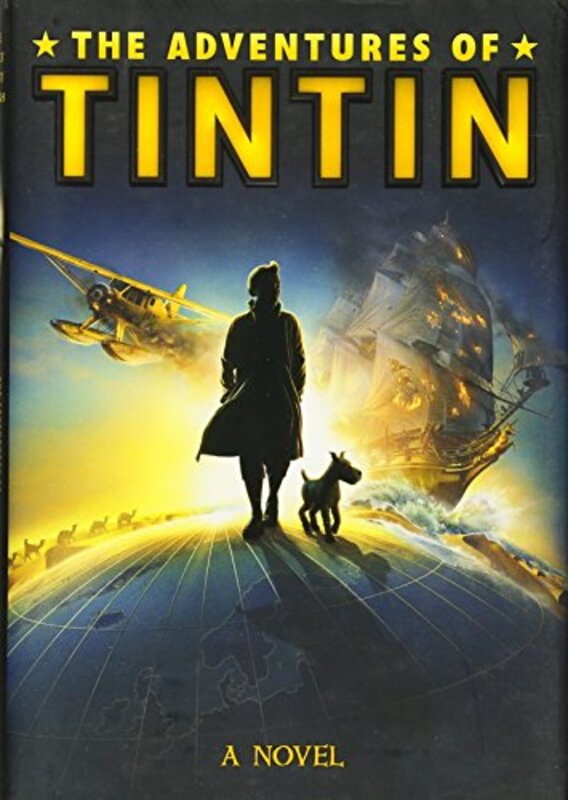 Book cover for "The Adventures of Tintin" by Alex Irvine