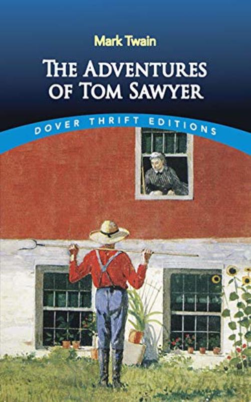 Book cover for "The Adventures of Tom Sawyer"
