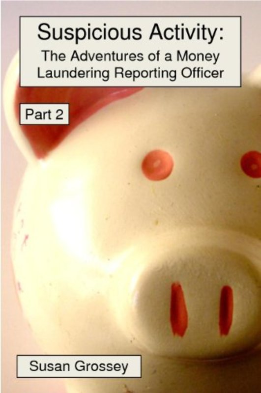 Book cover for "The Adventures of a Money Laundering Reporting Officer - Part 2" by Susan Grossey