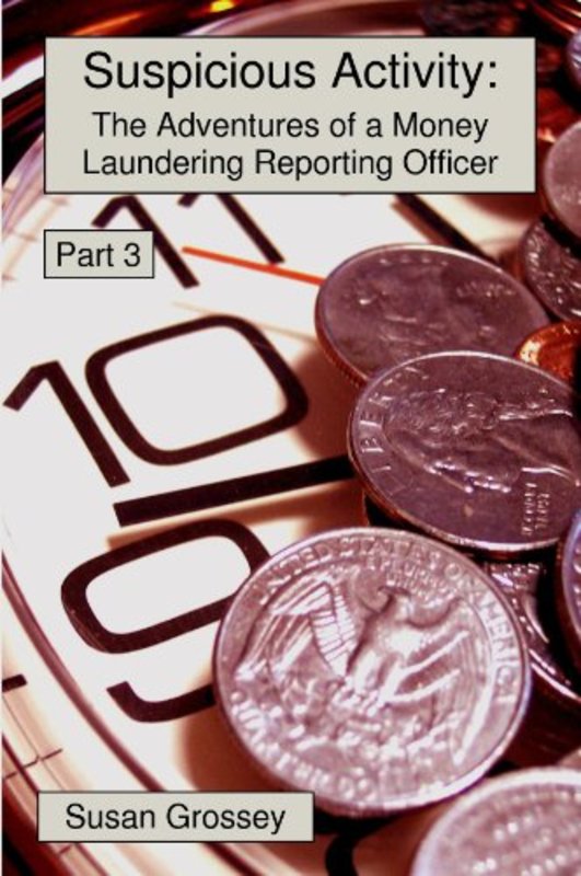 Book cover for "The Adventures of a Money Laundering Reporting Officer - Part 3" by Susan Grossey