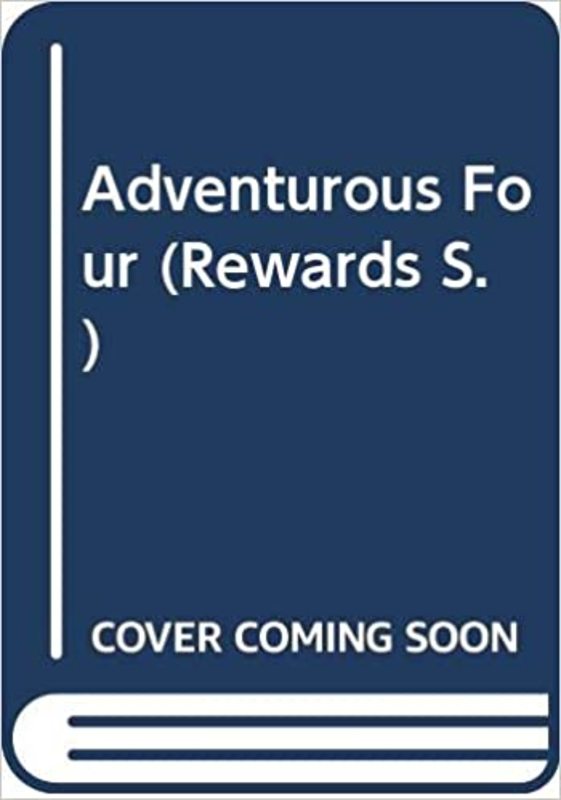 Book cover for "The Adventurous Four" by Enid Blyton