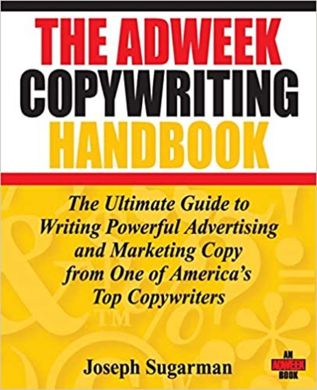Book cover for "The Adweek Copywriting Handbook" by Joseph Sugarman