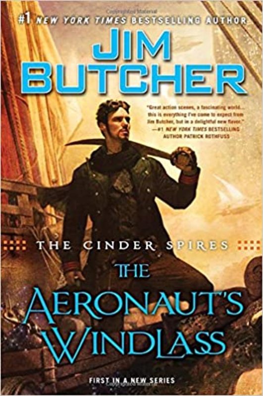 Book cover for "The Aeronaut's Windlass" by Jim Butcher