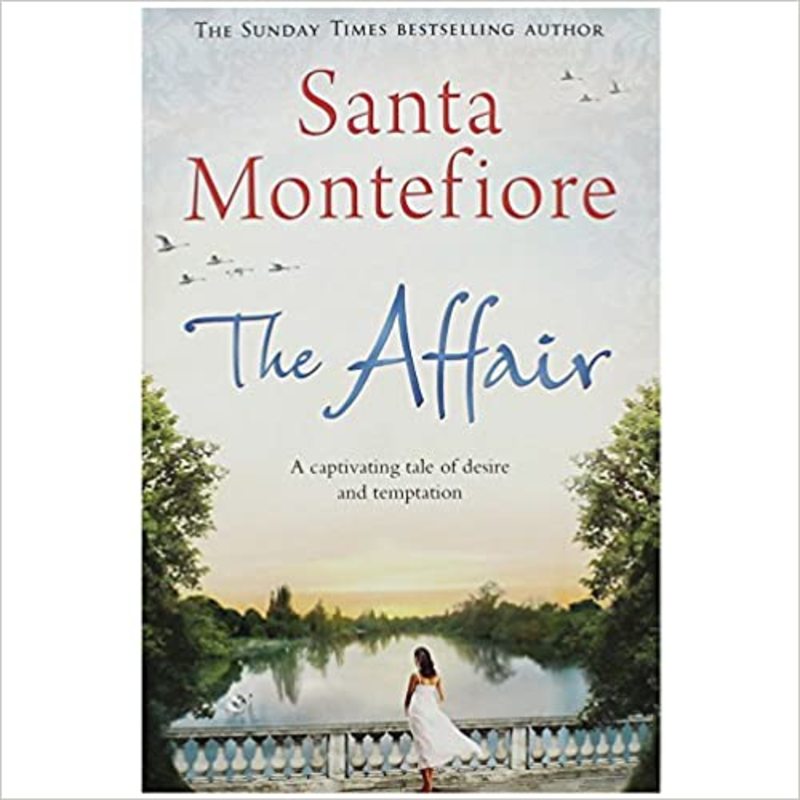 Book cover for "The Affair" by Santa Montefiore