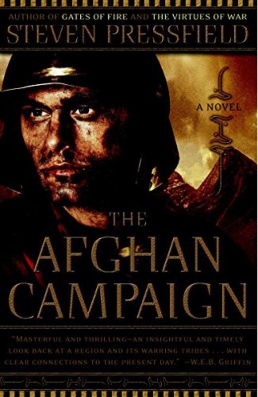 Book cover for "The Afghan Campaign" by Steven Pressfield