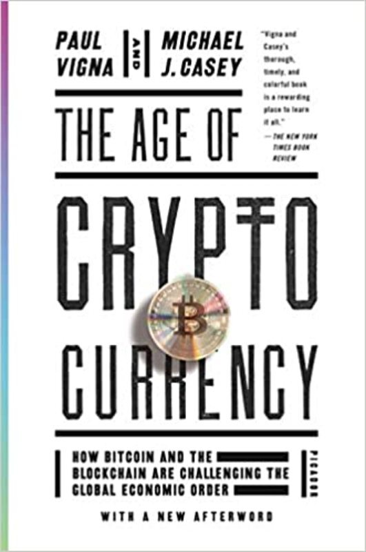 Book cover for "The Age of Cryptocurrency" by Paul Vigna