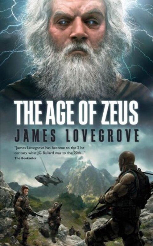 Book cover for "The Age of Zeus" by James Lovegrove
