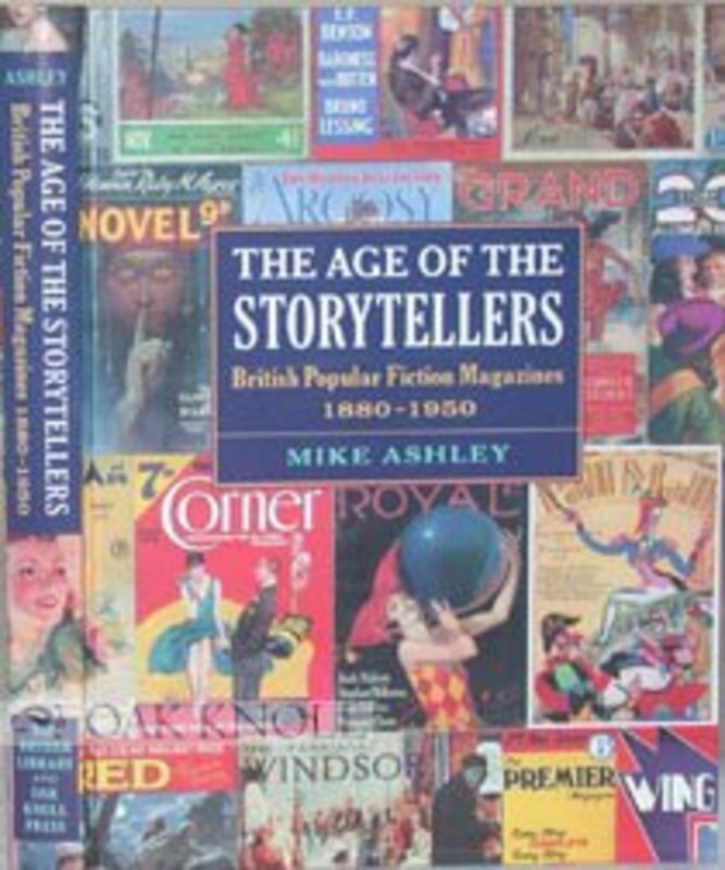Book cover for "The Age of the Storytellers" by Mike Ashley